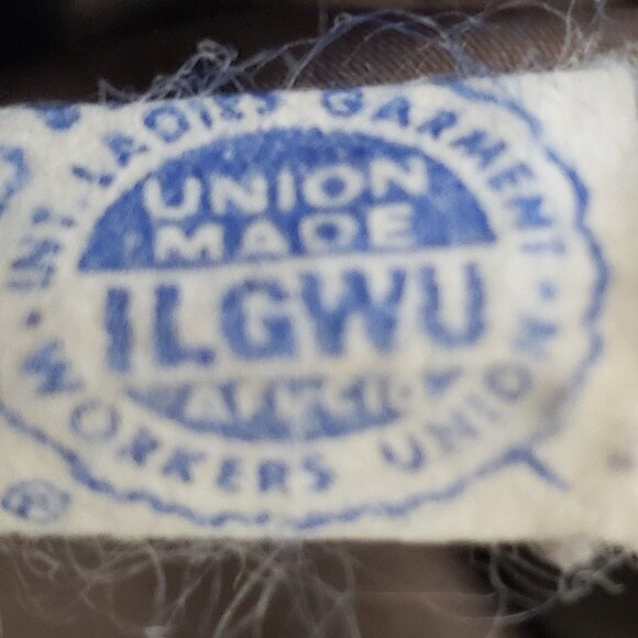 Beautiful Vintage 60s Grandella US Made Faux Fur Coat Brown Lined Rare - Picture 8 of 9